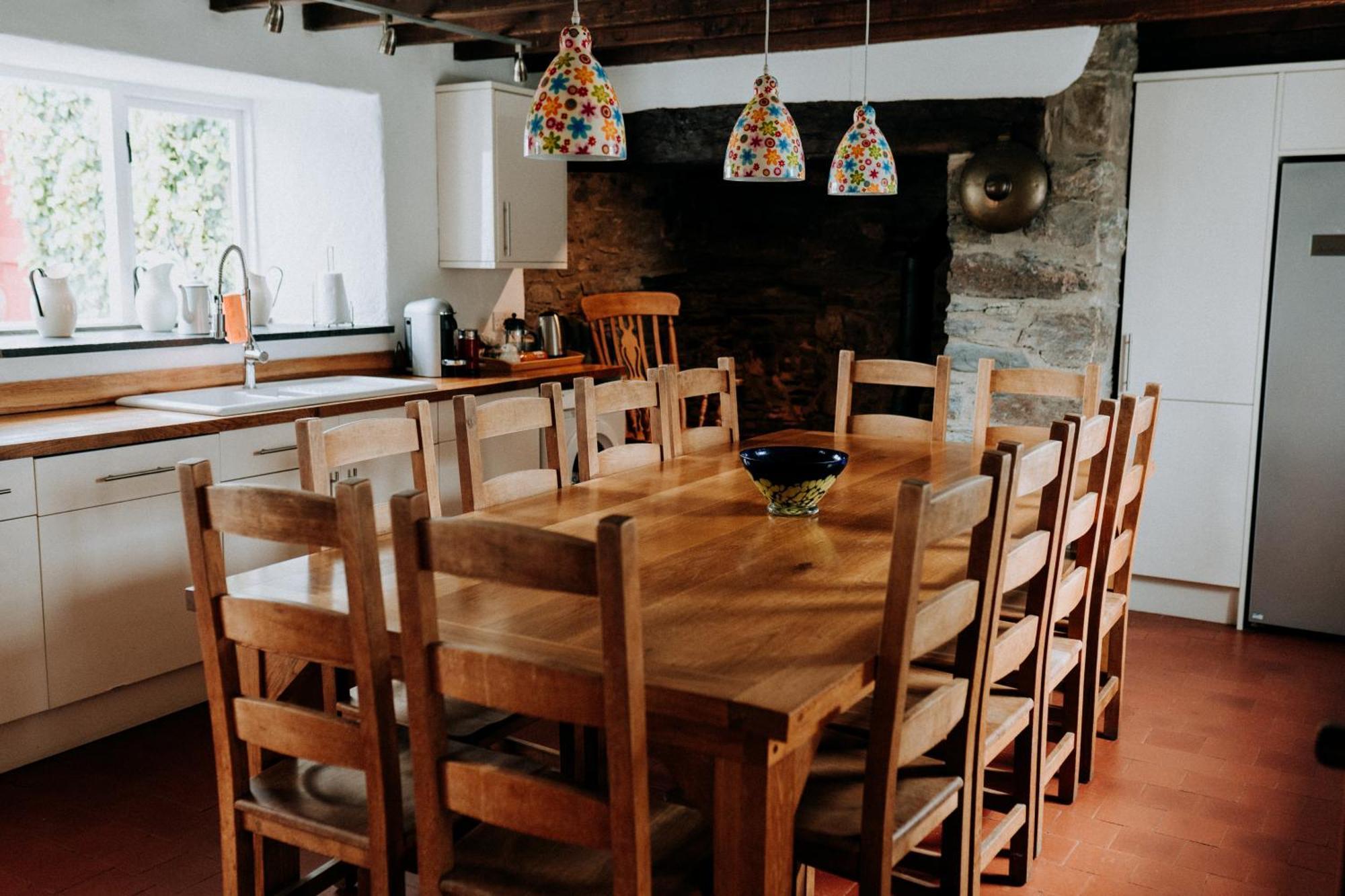 Treleddyn Farmhouse 圣大卫 外观 照片
